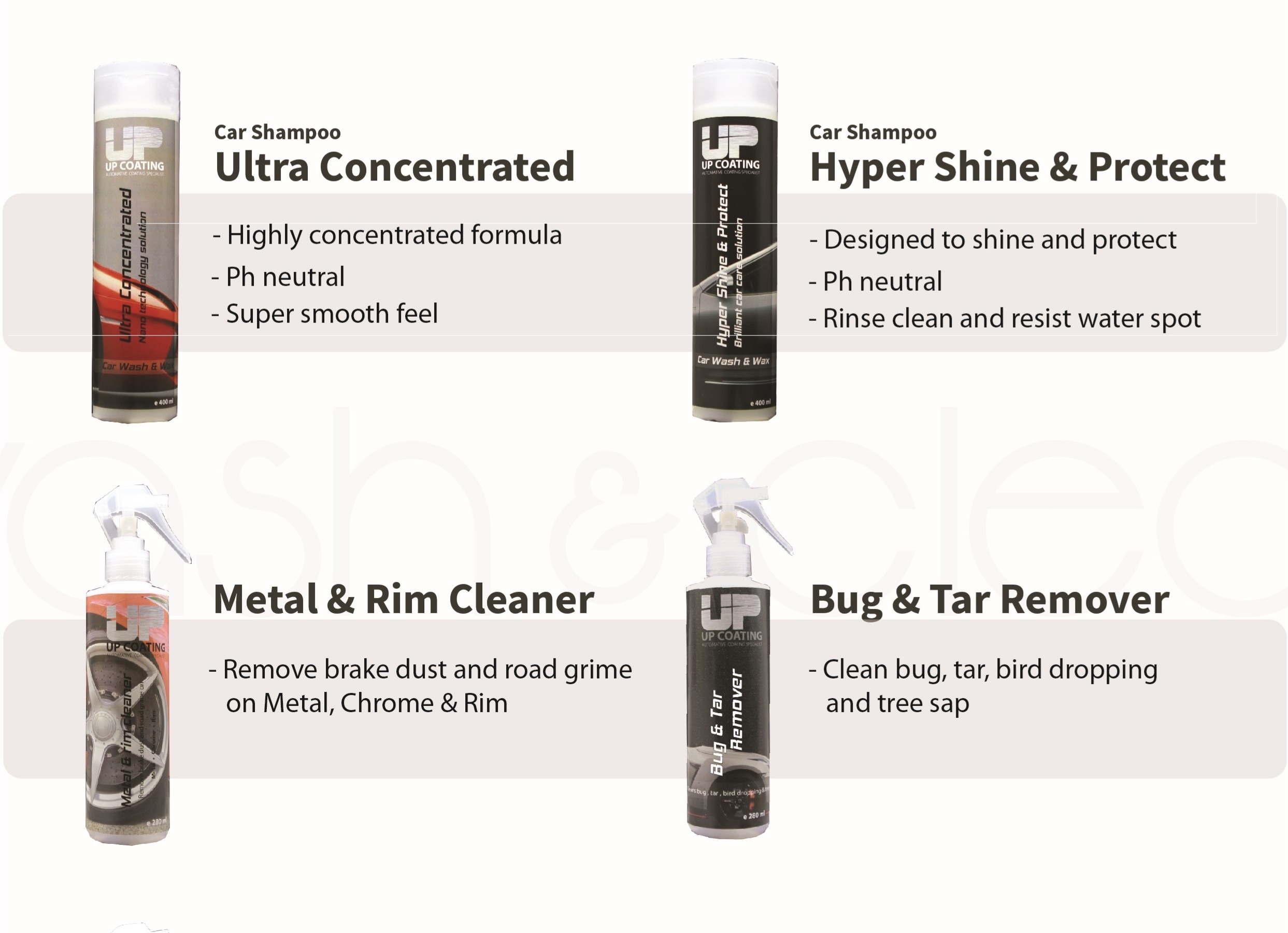 Wash & Clean Products